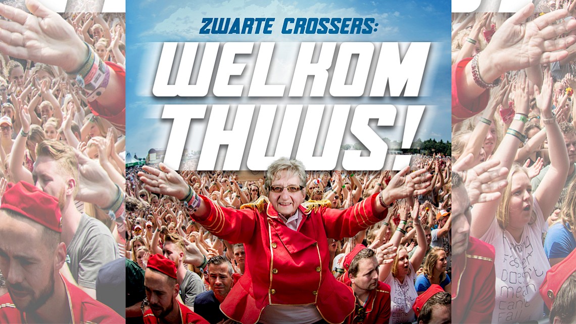 Zwarte Cross welkom thuus