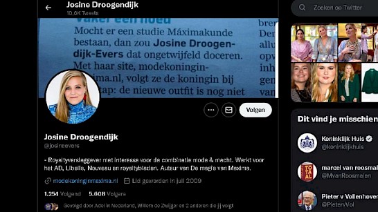 Foto Droogendijk heeft meer dan 5000 volgers op Twitter.