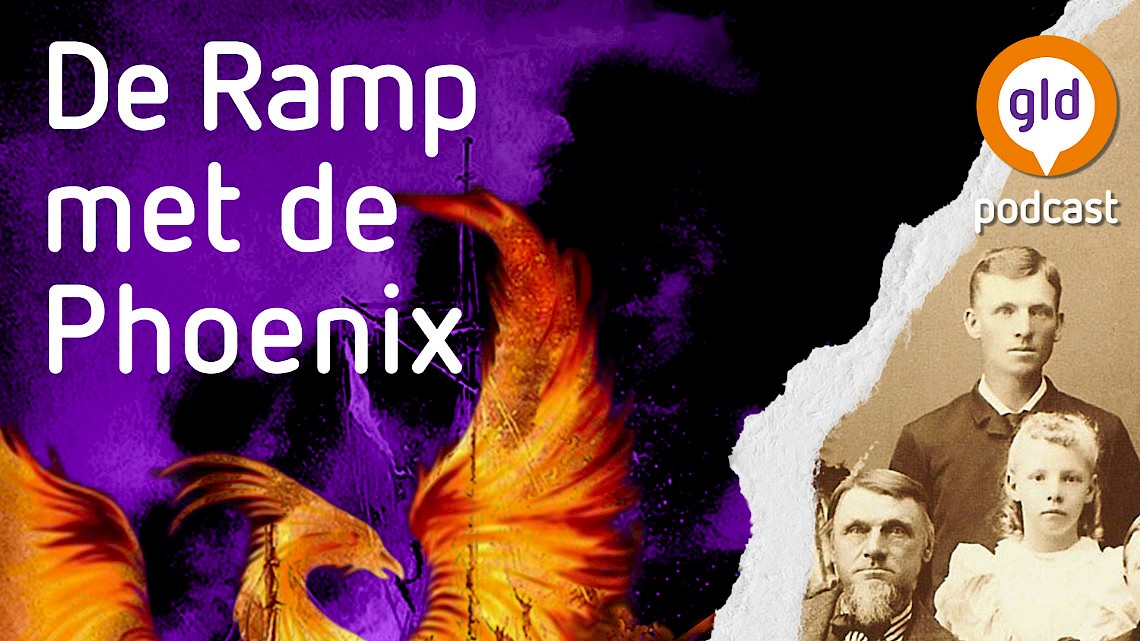 De Ramp met de Phoenix in een nieuwe podcast van omroep Gelderland. Foto: Omroep Gelderland