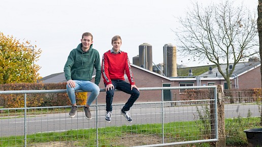 Tiener-broers over de toekomst van de boerderij